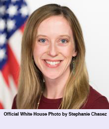 Sara Brenner White House portrait