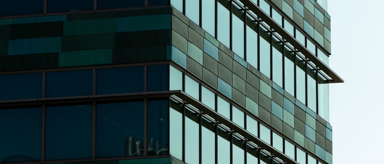 Exterior of Pappajohn Biomedical Discovery Building